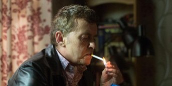 Lighting up: Shane Ritchie portrayed a chain-smoking Alfie Moon on EastEnders
